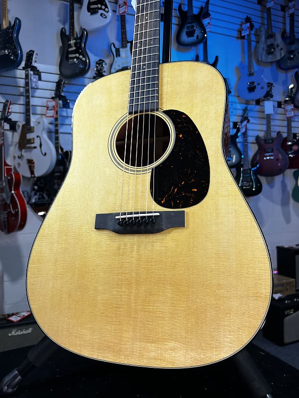 Martin D-18 Acoustic Guitar - Natural Authorized Dealer Free Shipping #172 GET PLEK’D! image 1