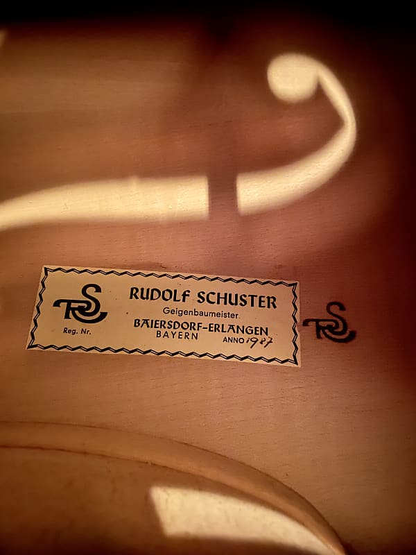 チェロ 4/4 フルサイズ  Rudolf Schuster Cello, 4/4, German, 1988, made by Rudolf Schuster with