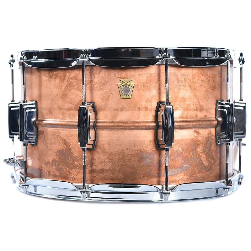 Ludwig LC608R Raw Copper Phonic 8x14" Snare Drum image 4