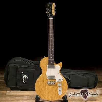 Fano SP6 Alt de Facto Korina Set Neck Guitar w/ Mini Humbuckers – Vintage Amber for sale