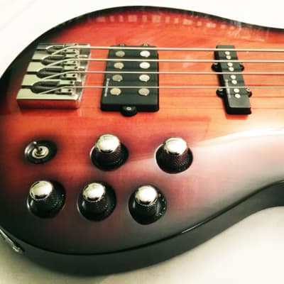 SCHECTER Diamond CV-4 Active 4-String Bass. First Edition - 2003 Made in Korea. Great Condition ! image 8