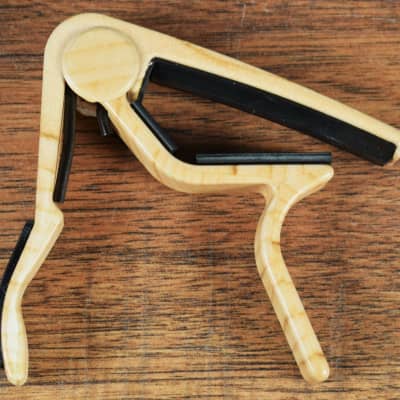 Dunlop Trigger 83CM Acoustic Guitar Capo Curved Maple Used image 3