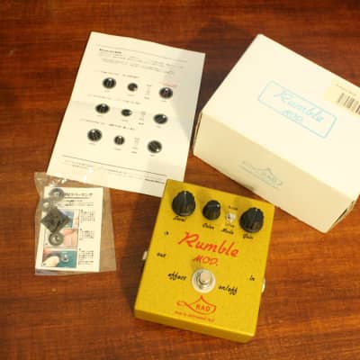 HAO Rumble Mod Overdrive Dumble style drive handmade in