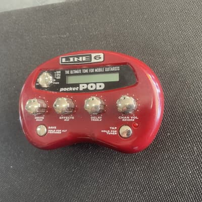 Line 6 Pocket POD Multi-Effect and Amp Modeler 2001 - Present - Red image 1