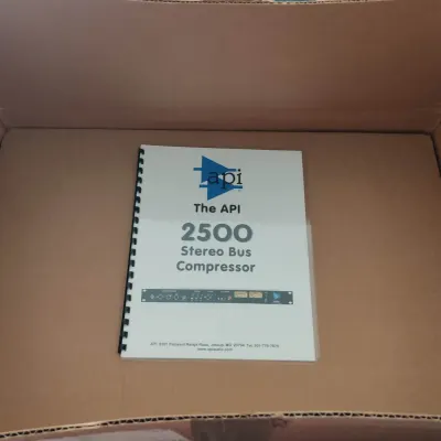 API 2500 Stereo Bus Compressor image 3