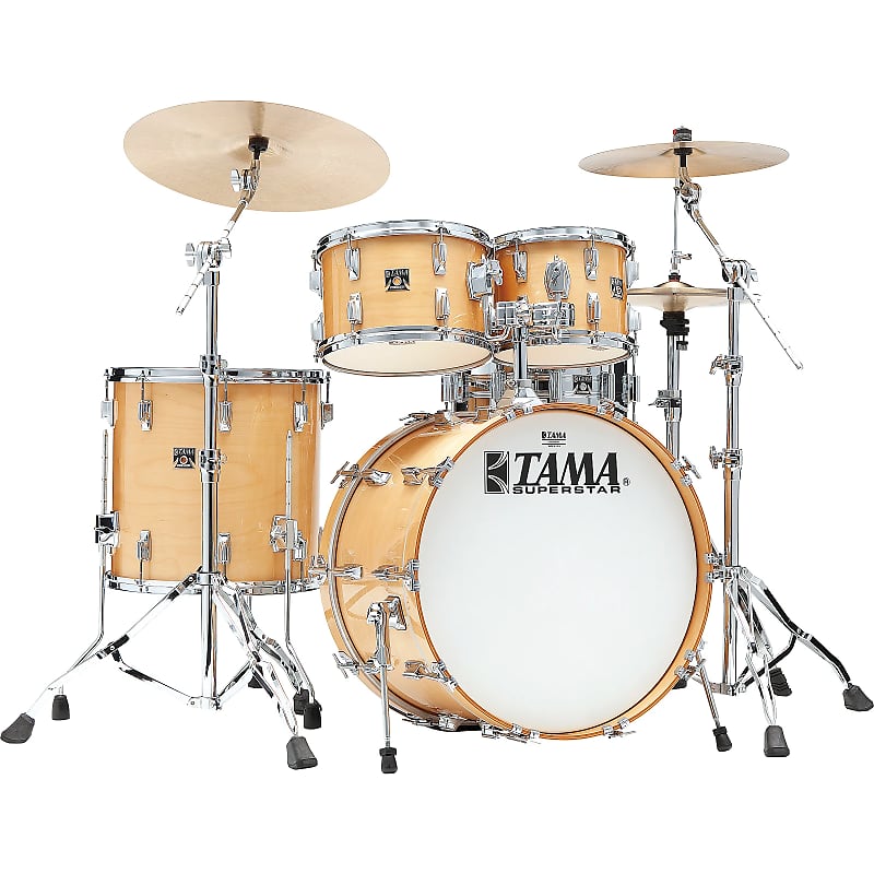 Tama SU42RS 50th Limited Superstar Reissue 10x8/12x8/16x16/22x14" 4pc Shell Pack image 2