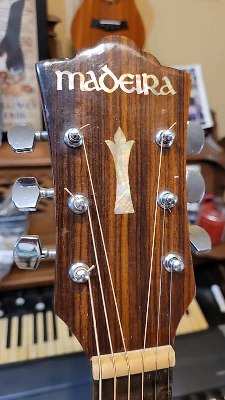 Guild Madeira A25-R Vintage Dreadnought Acoustic Guitar Japan 1986