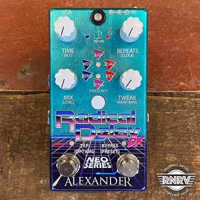 Reverb.com listing, price, conditions, and images for alexander-pedals-radical-delay-dx