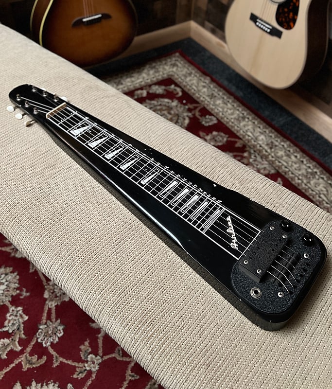 Airline Vintage 6-String Lap Steel 1960s w/ Case - Kluson Tuners, Made in the USA image 1