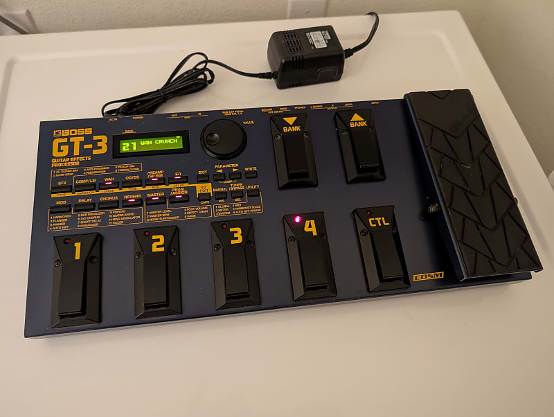 Boss GT-3 Multi-Effect Unit | Reverb