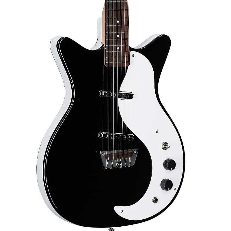 Amazon.com: Danelectro Blackout 59 Electric Guitar - Black