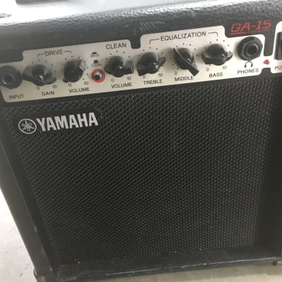 Yamaha GA 15 Amplifier in very good condition image 2