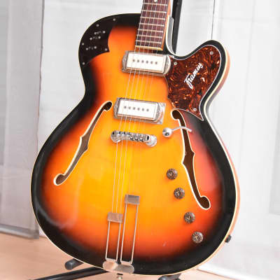 Framus Sorento 5/012 6 String – 1964 German Vintage Thinline Hollowbod Guitar / Gitarre for sale