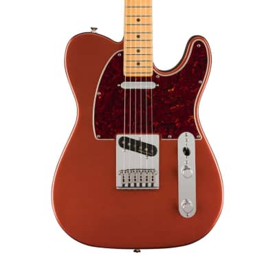 Fender Player Plus Telecaster Electric Guitar, Maple FB, Aged Candy Apple Red image 3