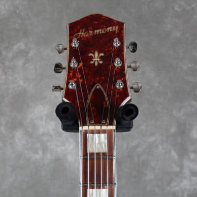Harmony 1964 H78 Electric Guitar - Cherry Red - Bigsby w Harmony 1964 H78 Electric Guitar - Cherry Red - Bigsby w