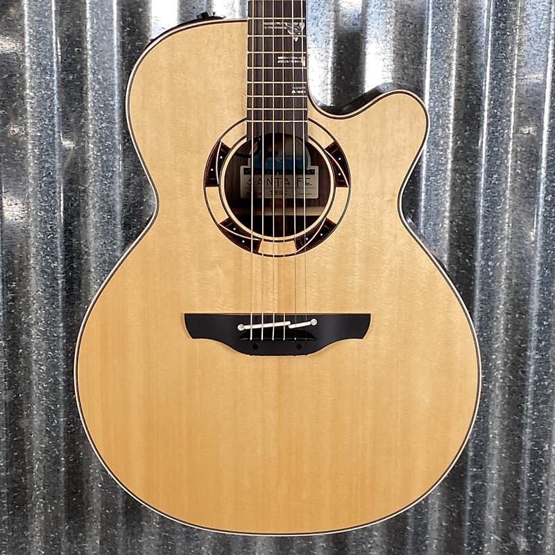 Takamine TSF48C NEX Santa Fe Natural Acoustic Electric Guitar & Case Japan #0552 Used image 1