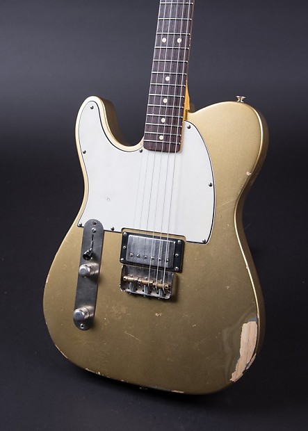 Left handed t style guitar top