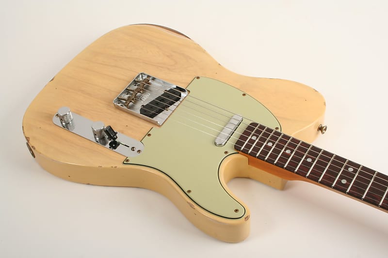 Fender Custom Shop '64 Telecaster Relic Natural Blonde | Reverb
