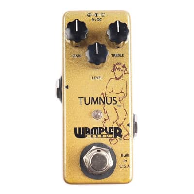Wampler Tumnus Overdrive Pedal 2019 Gold NEW *Free Shipping* image 2