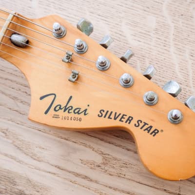 1981 Tokai Silver Star Vintage Electric Guitar S-Style Olympic White Strat 100% Stock Japan image 4