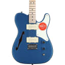 Squier Paranormal Cabronita Telecaster Thinline Electric Guitar,  Maple Fingerboard, Lake Placid Blue