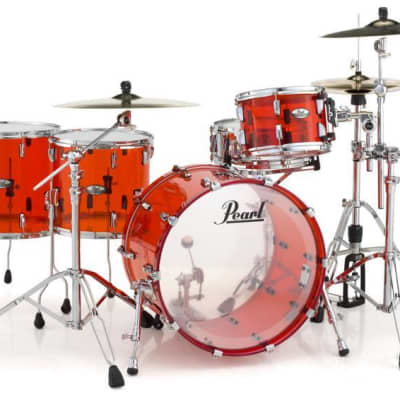 Pearl Crystal Beat 3-pc. Shell Pack RUBY RED CRB543P/C731