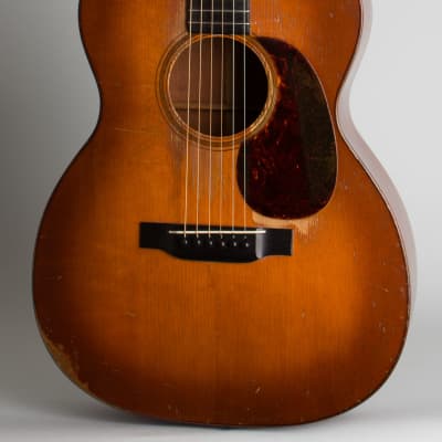 C. F. Martin  OM-18 Shade Top Flat Top Acoustic Guitar (1932), ser. #50261, original black hard shell case. image 3