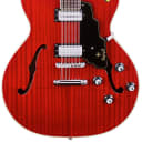 Guild Starfire IV ST 12-String Newark Double-Cut Semi-Hollow w/stop tail Cherry Red