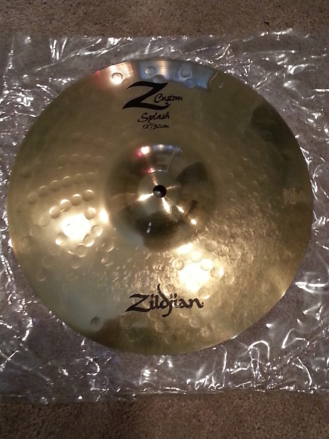 Zildjian Z Custom 12 inch Splash with Gibraltar cymbal arm clamp image 1