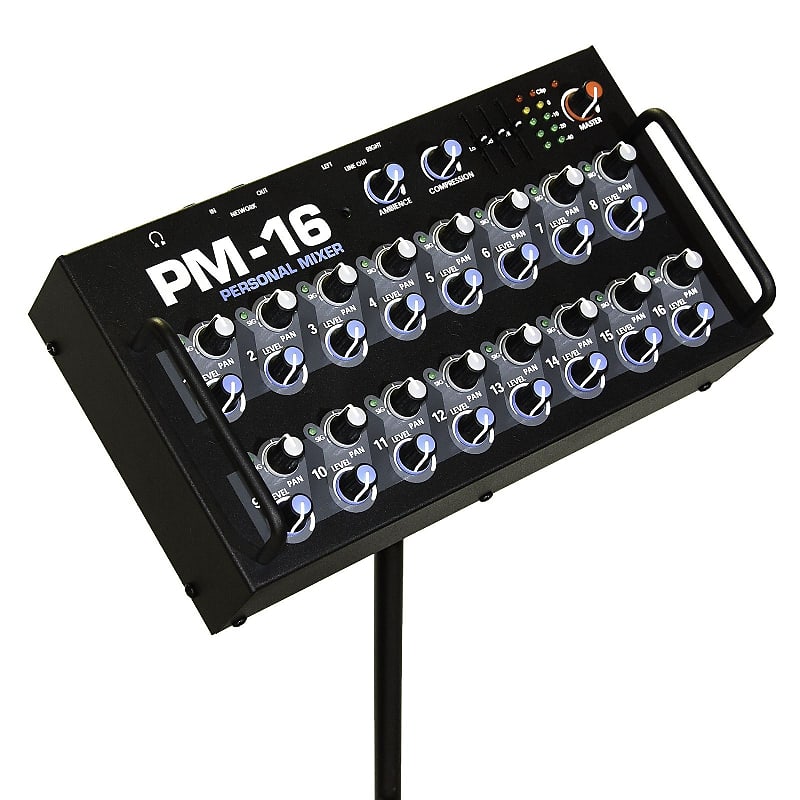 Elite Core PM-16 16 Channel Personal Monitor Mixer image 1