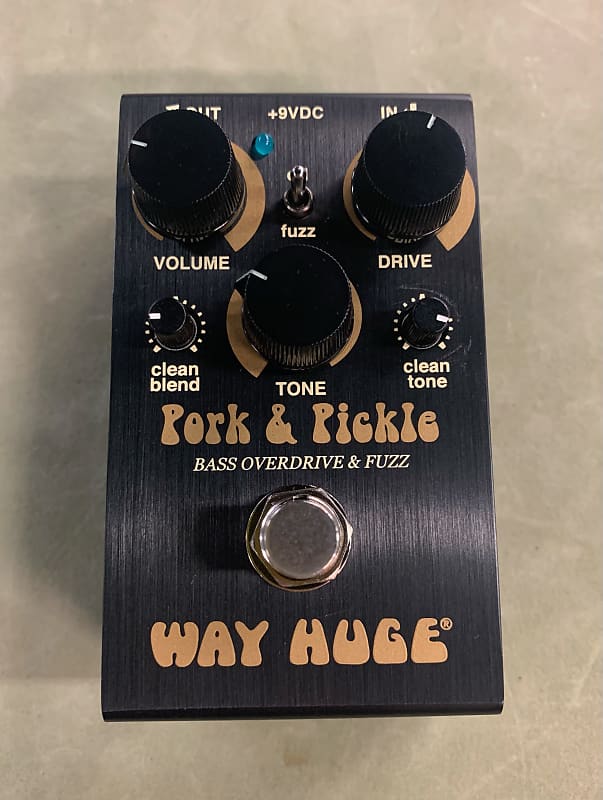 Way Huge Smalls WM91 Pork & Pickle Bass Overdrive and Fuzz image 1