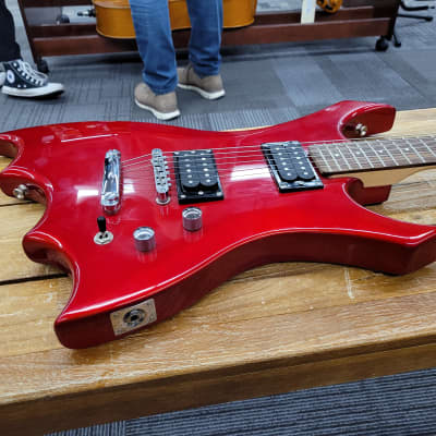 Jay Turser Atak series JTX-110 Electric Guitar - Candy Apple Red image 4