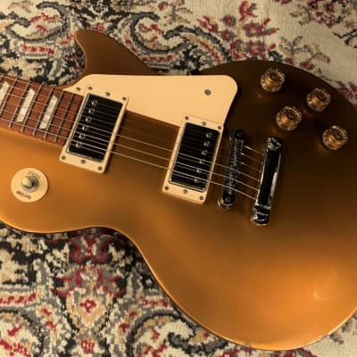 Gibson Les Paul Studio 2013 - Gold Top [GSB019] | Reverb Canada