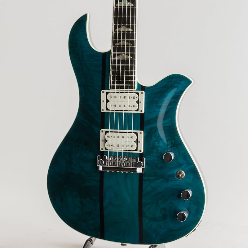 B.C. Rich Eagle Arch Top 1996 Blue | Reverb