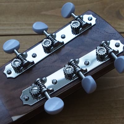 Woodsville Chicago 51 Lap Steel - Walnut, with Padded Gig Bag image 11