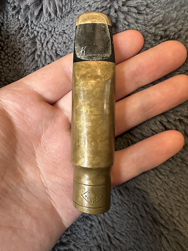Rare Sebastian Knox Bronze Handcrafted Tenor Sax Mouthpiece - 0.108! image 1