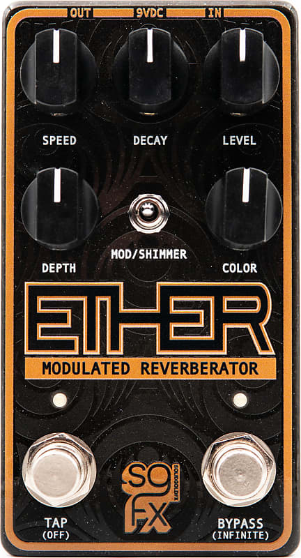SolidGoldFX Ether Modulated Reverberator Pedal image 1