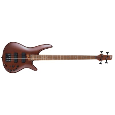 Ibanez SR500E 4-String Bass w/ Bartolini Pickups - Brown Mahogany image 3