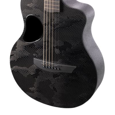 McPherson Touring Carbon Fiber Guitar with CAMO Top and Gold Hardware image 2