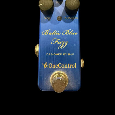 Reverb.com listing, price, conditions, and images for one-control-baltic-blue-fuzz