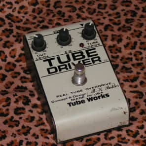 Tube Works B.K. Butler Tube Driver 3 knob overdrive pedal