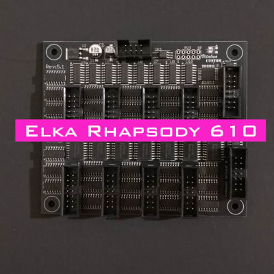 Elka Rhapsody 610 MIDI kit retrofit Vitalka Custom