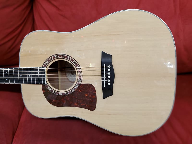 Washburn D10S left Handed  acoustic guitar Natural finish model #HD10SLH-O-U image 1