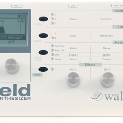 Waldorf Blofeld Desktop Synthesizer - White