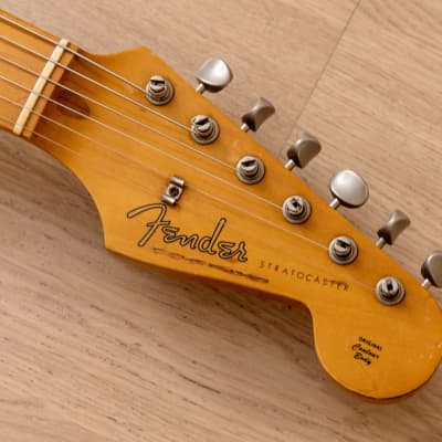 1982-83 Fender '57 Stratocaster JV Olympic White, ST57-65 w/ USA Fullerton Pickups, Japan MIJ Fujigen image 4