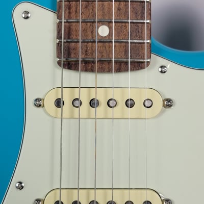 2021 Fender American Professional II Stratocaster - Miami Blue With OHSC image 9