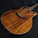 Ovation CE44P Koa E-Acoustic Guitar Celebrity Elite Plus Mid Cutaway w/Bag