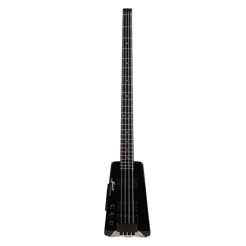 Steinberger Spirit XT-2 Standard Electric Bass, Left-Handed Black (with Gig Bag) image 1