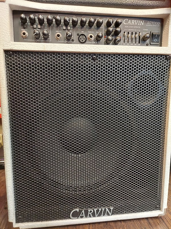 Carvin AG100D 100W Acoustic Guitar Amp with Digital Effects Reverb