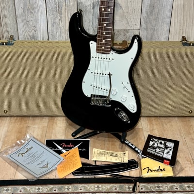 Excellent 2003 Fender Custom Shop Custom Classic Stratocaster, Black with Rosewood,  COA, Hang Tags & OHSC, Very Nice Package it will Ship Fast ! image 19